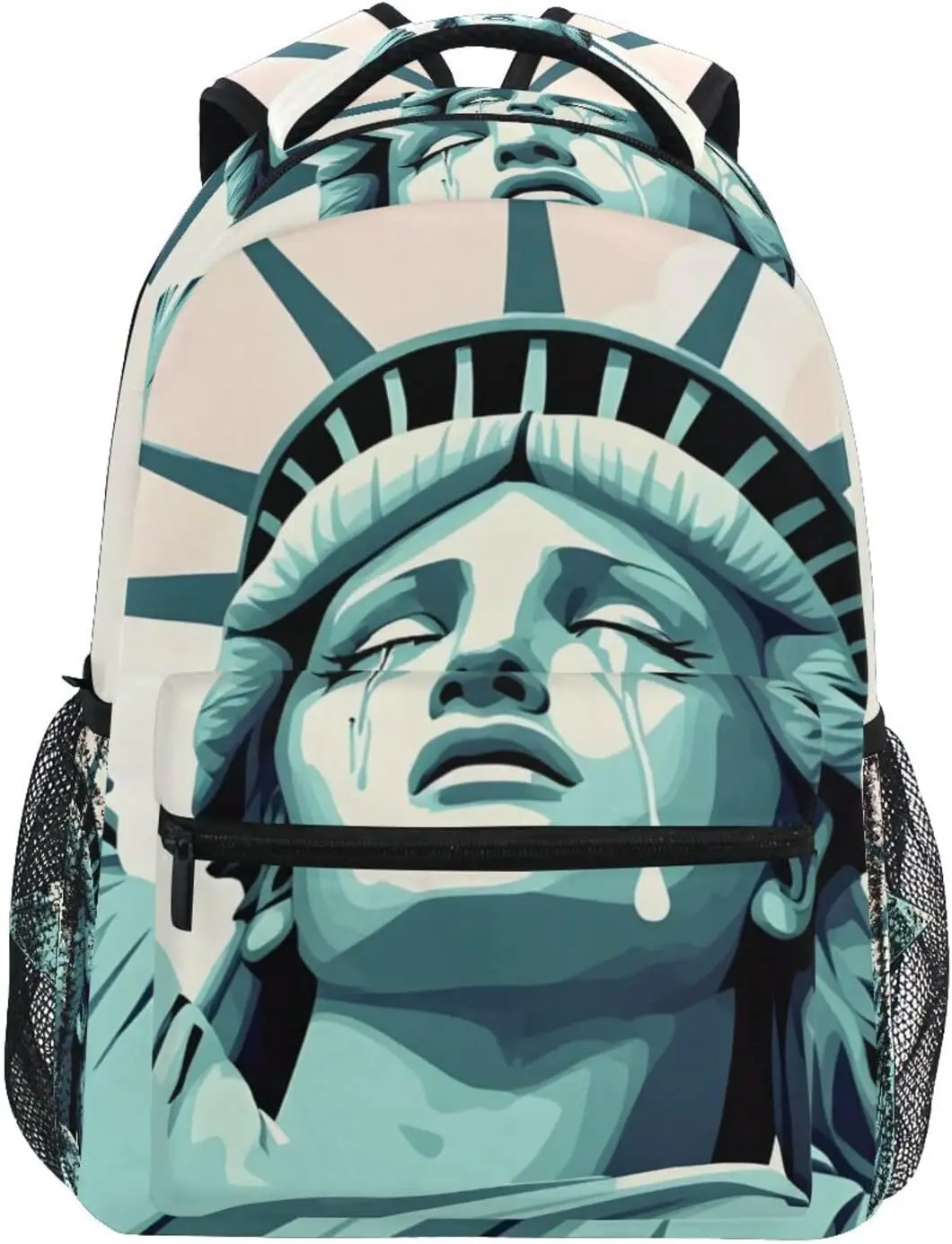 

Детские рюкзаки (исущая Статуя Свободы), школьные ранцы для мальчиков и девочек, сумка для книг, маленький размер