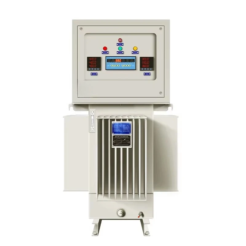 1000kVA Oil Immersed Voltage Stabilizer 220V 380v Three Phase input range+-20% 50/60Hz