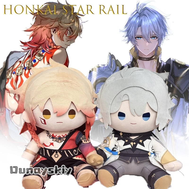 

AHonkai Star Rail Phainon Mydei 40cm Cotton Sitting Plush Phainon Keychain Trendy Fashion Outfit FoWomen Cosplay Costume{Hemera}