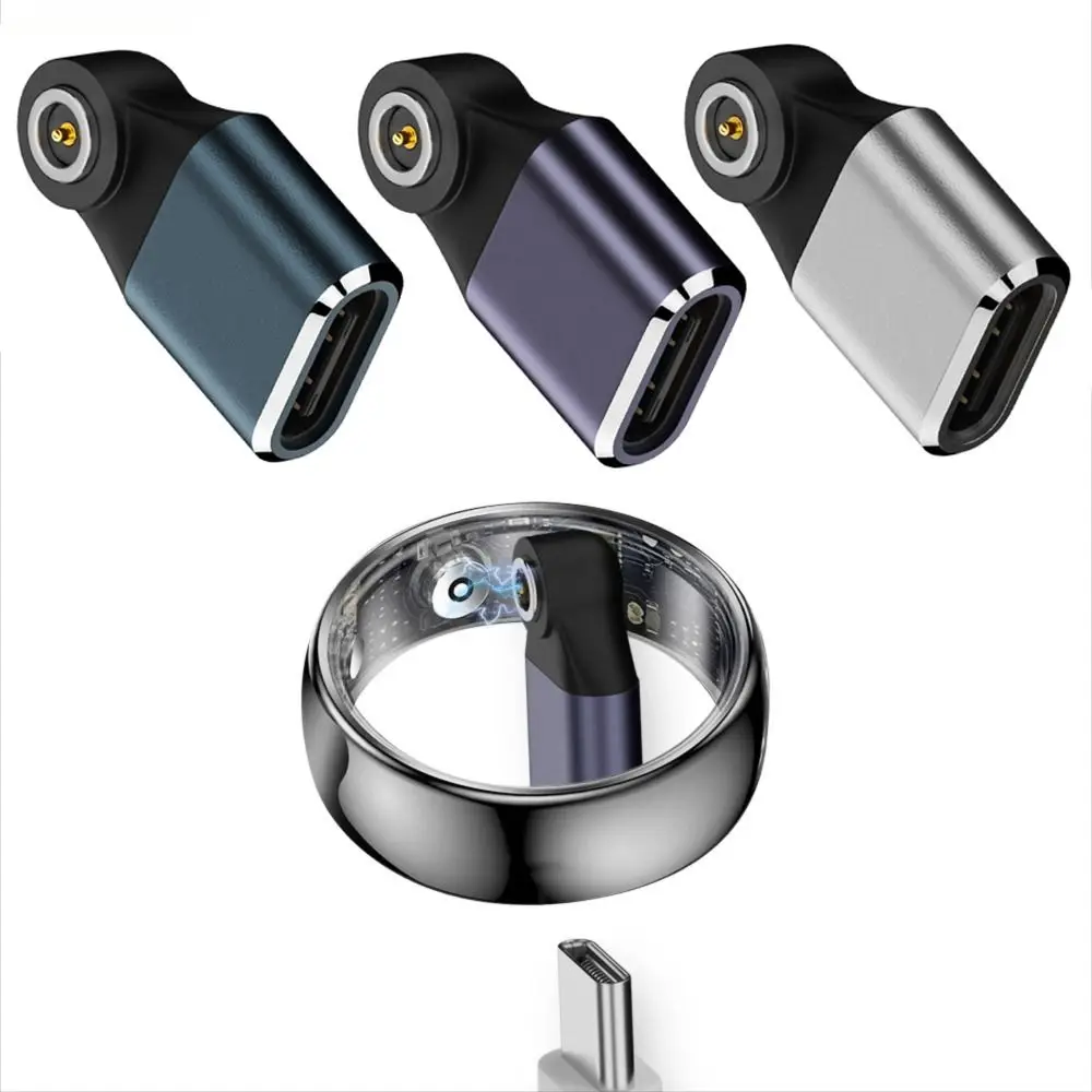 

with Indicator Light Smart Ring Charging Converter Universal Short Circuit Protection Fitness Tracker Charger Connector Safe