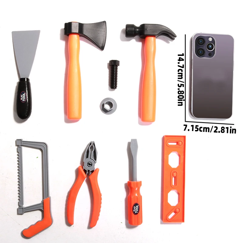 子供用エンジニアリングキット、リアルなネジ/ナット/ボルト付き - 子供向けシミュレーションゲームセット、STEM教育学習玩具