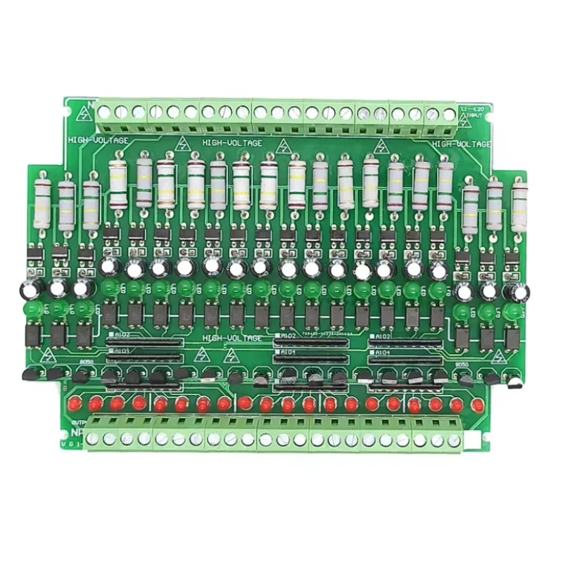 

20-канальный модуль оптоизоляции 220В / Модуль обнаружения 220В / Модуль обнаружения переменного тока / Модуль для монтажа на DIN-рейку