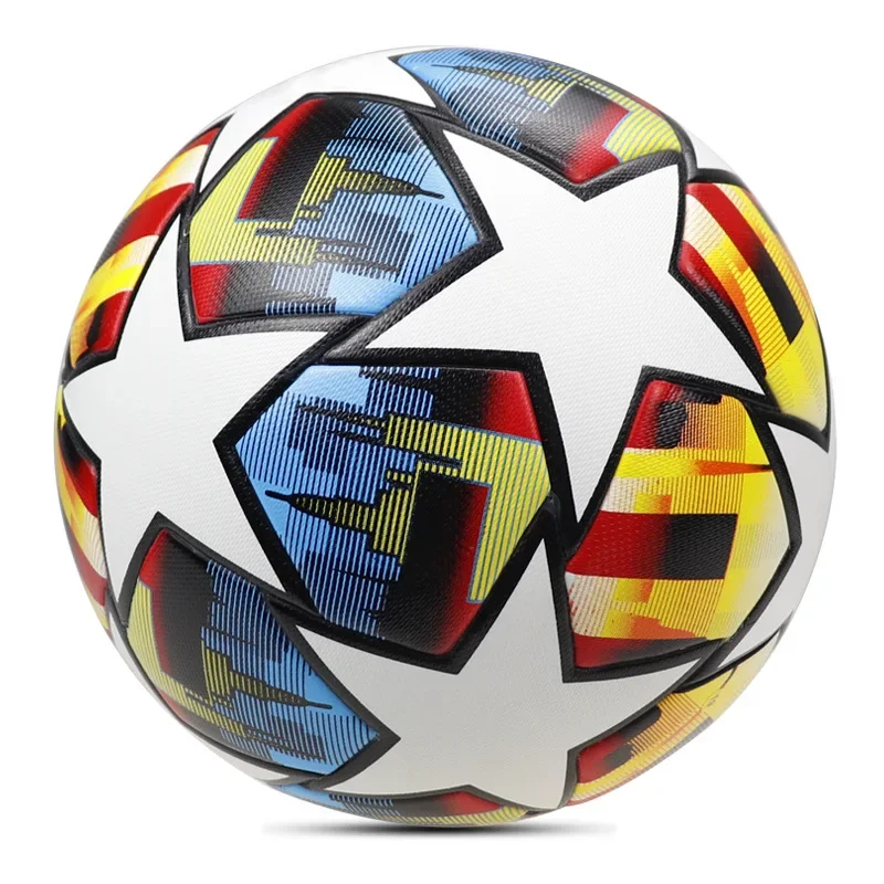 Newest soccer football footy training ball Size 5 PU Indoor football Match ball outdoor football for men women