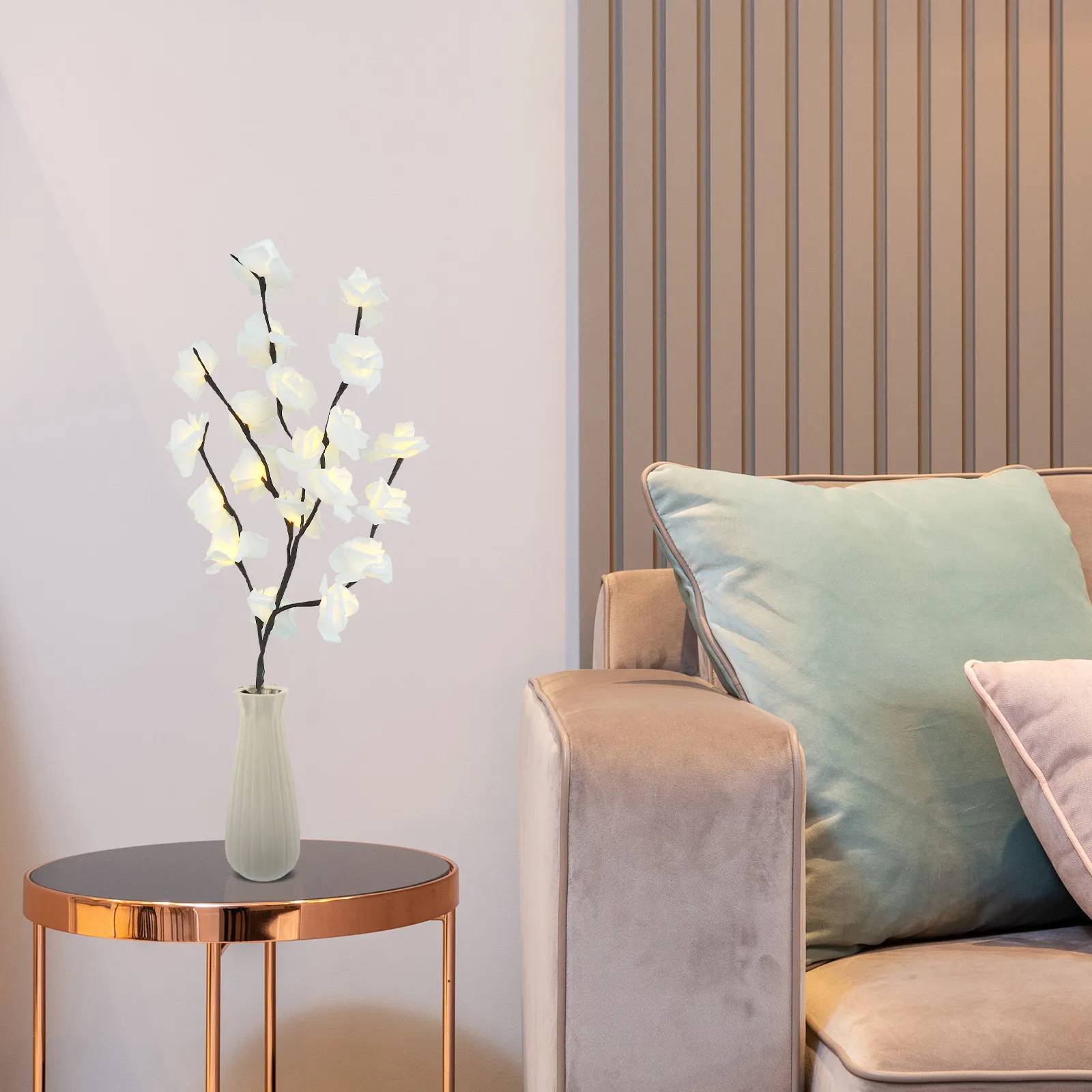 

1 шт. светодиодный ночник в форме розы: элегантный, модный, креативный светильник для дома, офиса, декора и фотозон.