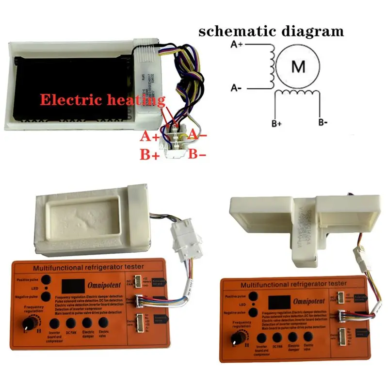 A76G-Electric Valve Inspection And Solenoid Valve Test Tool For Refrigerator Inverter Board, Compressor For Fault Diagnosis-US