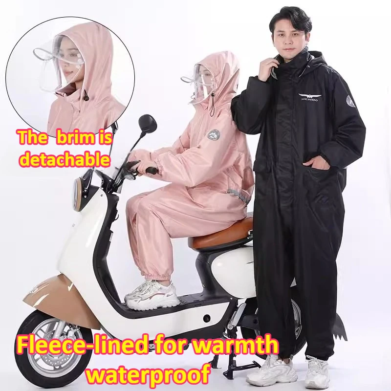 

Motorcycle Winter Riding Clothes ColdProof Windproof Suit Motorcycle Cross-country Equipment Men's and Women's Ski Fishing Suit