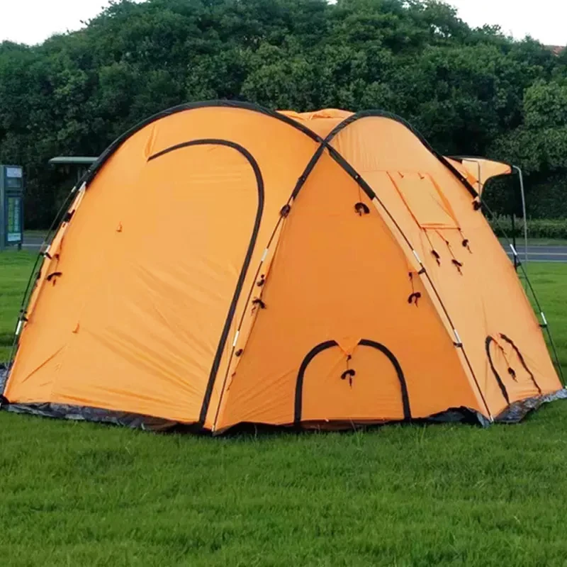 Family Size 5-8 Person 3 Season Waterproof Double Layer Camping Tents Dome Tent Dome Tent