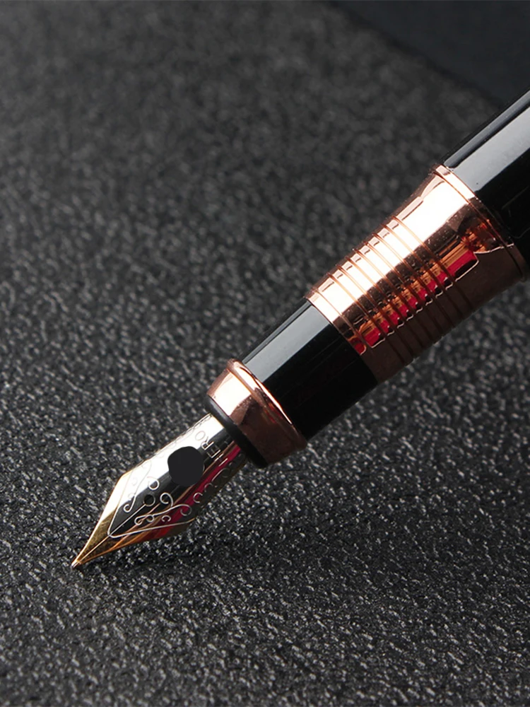 Hero 849 Metal Fountain Pen Business Office Signature Ink Pen Birthday Gift Writing Stationery Supplies