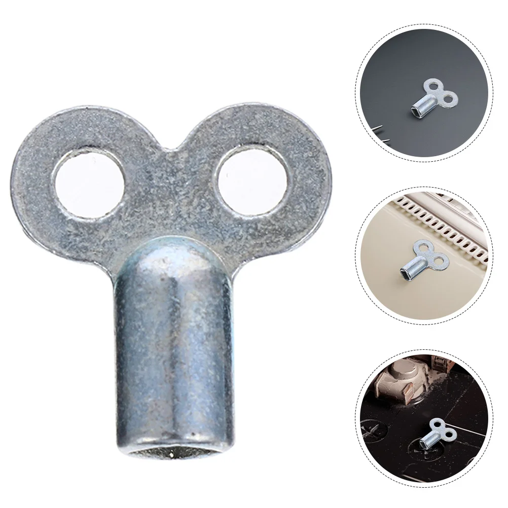

10pcs Radiator Air Vent Zinc Alloy Square Hole Socket Keys For Bleeding Valves Plumbing Tool Faucet Valve Key Exhaust Key Hand