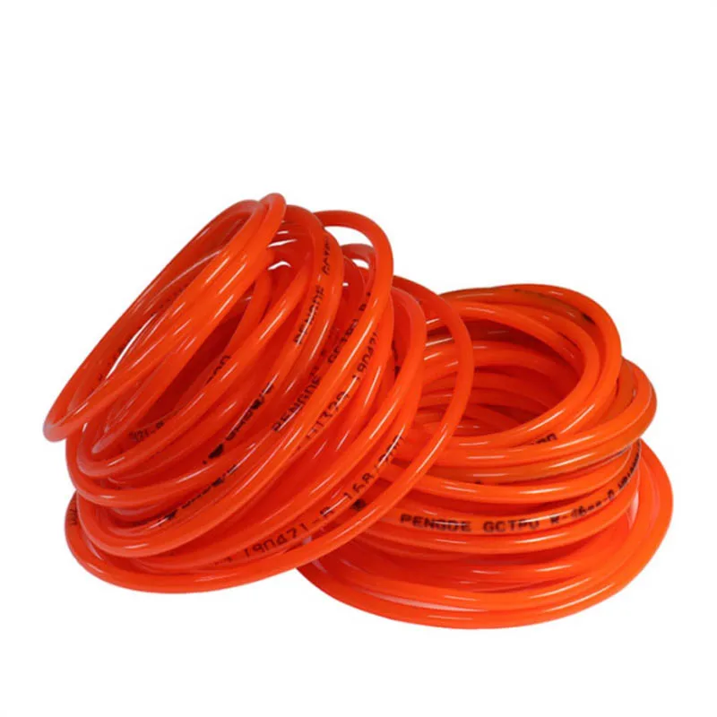 1M Red Connectable PU Polyurethane Circular Belt Circular Belt Smooth Surface O-shaped Industrial Circular Transmission Belt