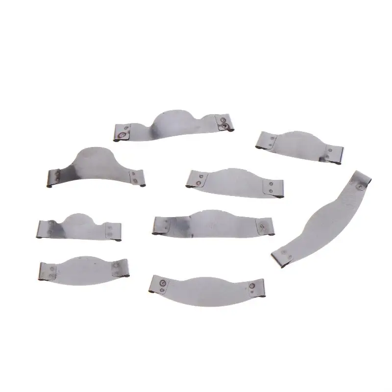 36Pcs/Box Dental Saddles Contoured Metal Matrices Matrix Kit With Spring Clipse 0.05MM Sectional Forming Clips Kit No.1330