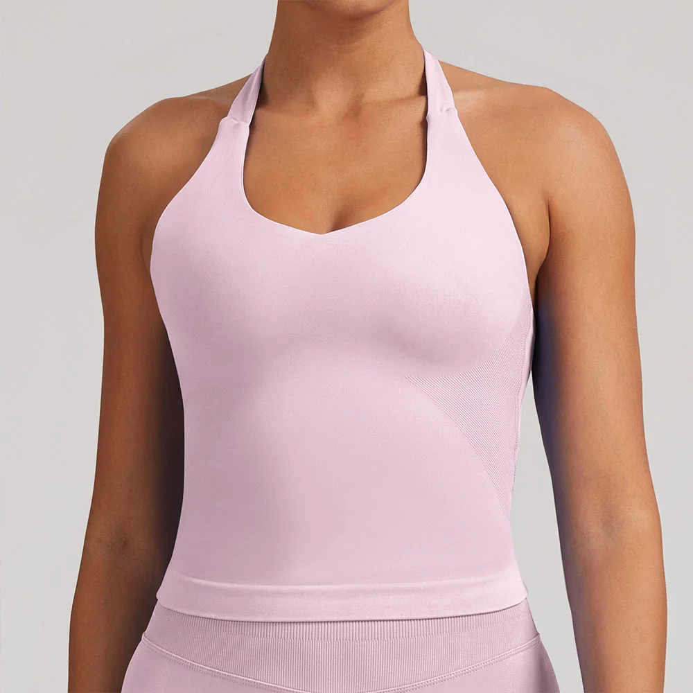 Women's Yoga Vest Seamless Top Shockproof Fitness Sports Bras Underwear Sport Vest For Women Breathable Gym Workout Tank Tops