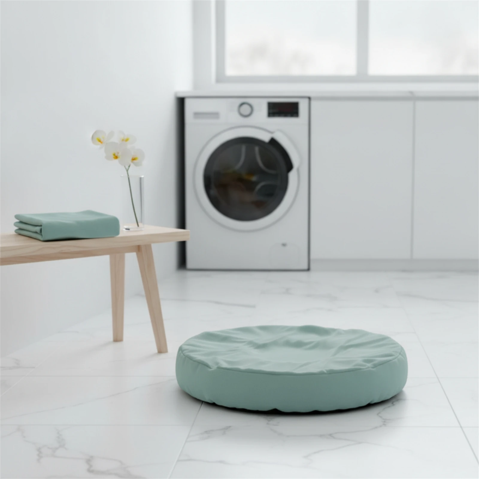 Dog Bed Cover Soft Replacement Dog Bed Cover Bedding Easy-Clean Long-Lasting for Living Rooms
