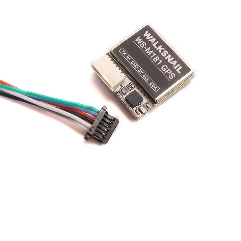 Walksnail WS-M181 GPS M10 GNSS Module with QMC5883 Compass 72CH 10Hz for RC FPV Drone Flight Controller Long Range