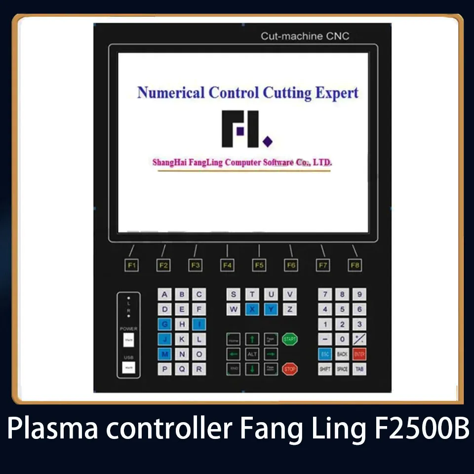 

CNC cutting expert Fang Ling F2500B plasma controller CNC flame plasma gantry cutting machine operating system