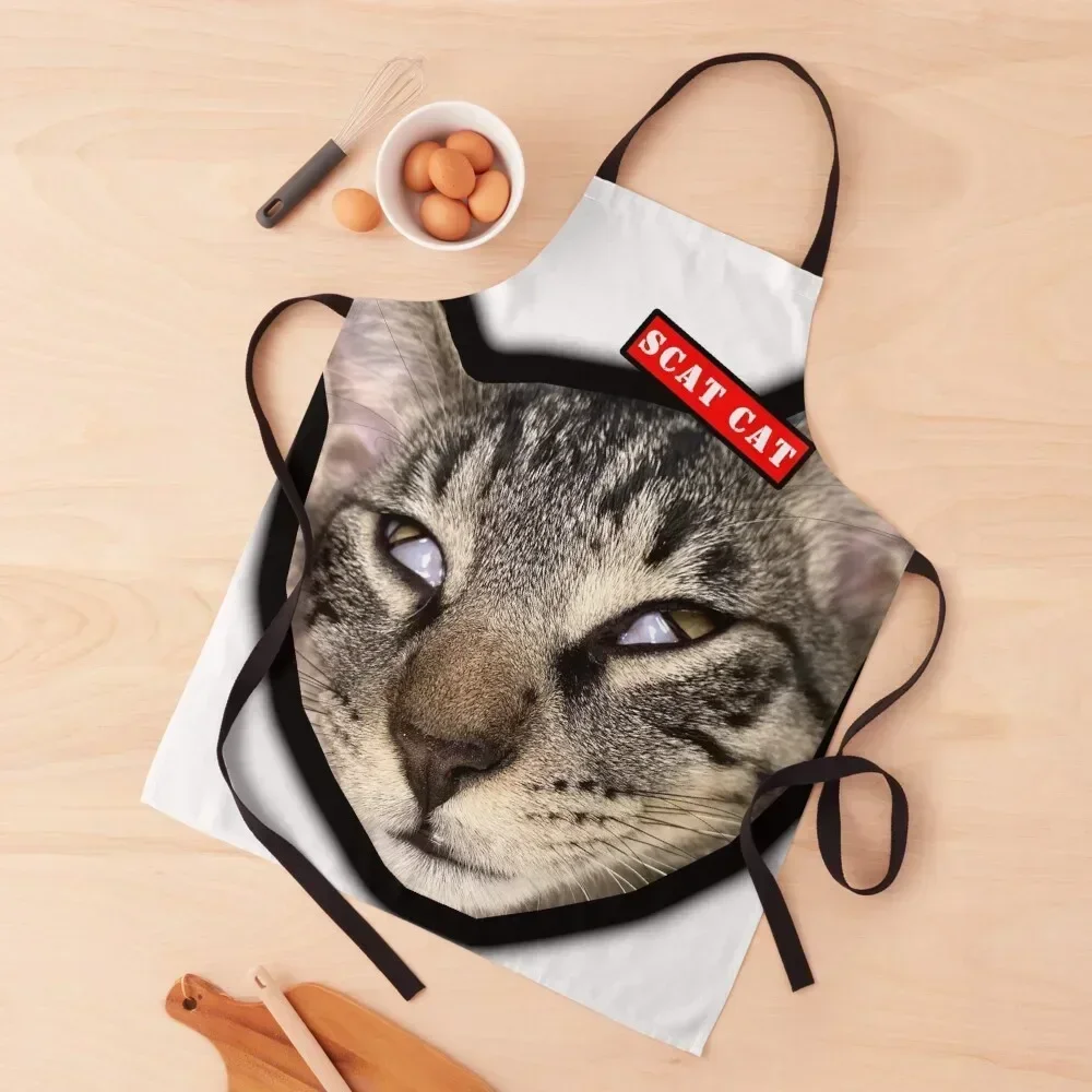

Scat Cat - Cinder the Gimp Apron beauty master Men'ss home women For Cooking Apron