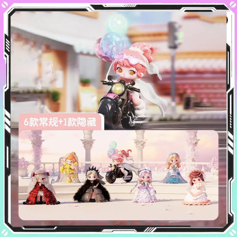 

Подлинная Miniso ZIYULI My Own Wedding Series слепая коробка Kawaii фигурки Mystery Box коллекция орнаментов игрушки подарок на день рождения