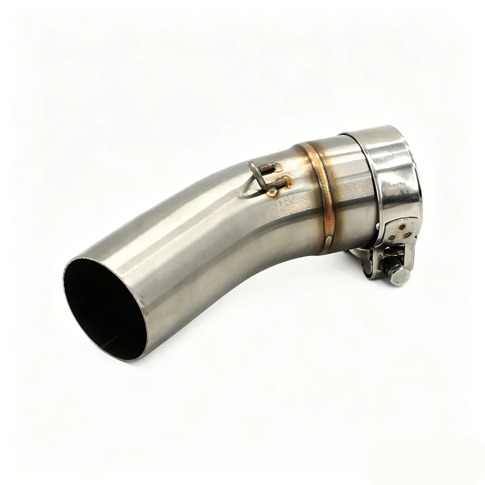 ZX4R Motorcycle Exhaust Muffler Middle Link Pipe For KAWASAKI Ninja ZX-4R ZX4RR 2022-2026 Drum Removal Connect Slip On Connector