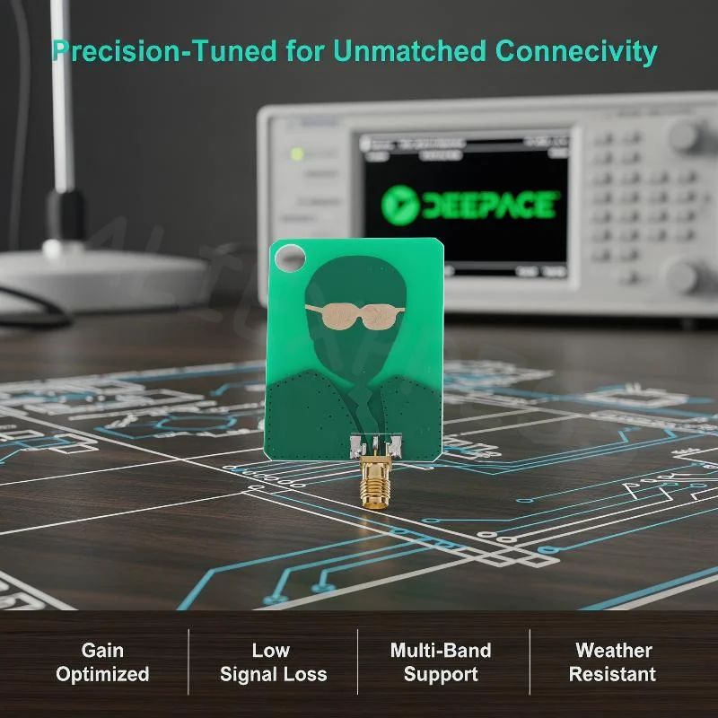 2.4GHz to 7GHz RF Antenna Module with SMA Interface Designed for Optimal UWB-1P Signal Reception