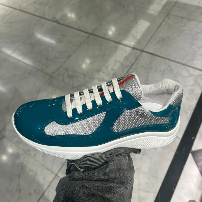 👟 High-Quality Leather Flat Bottom Running Shoes 4
