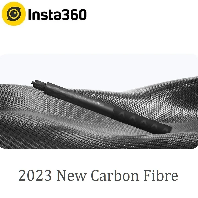 Insta360 Carbon Fibre Invisible Selfie Stick 100cm Action Stick For Insta360 X4 X3 / ONE X2 / RS / GO 3 Original Accessories