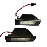 1/2pcs 12V LED License Plate Light White for Nissan Qashqai J10 J11 2007 2008 2009 2010 2011 2012 2013 2014 2015 2016 2017 2018