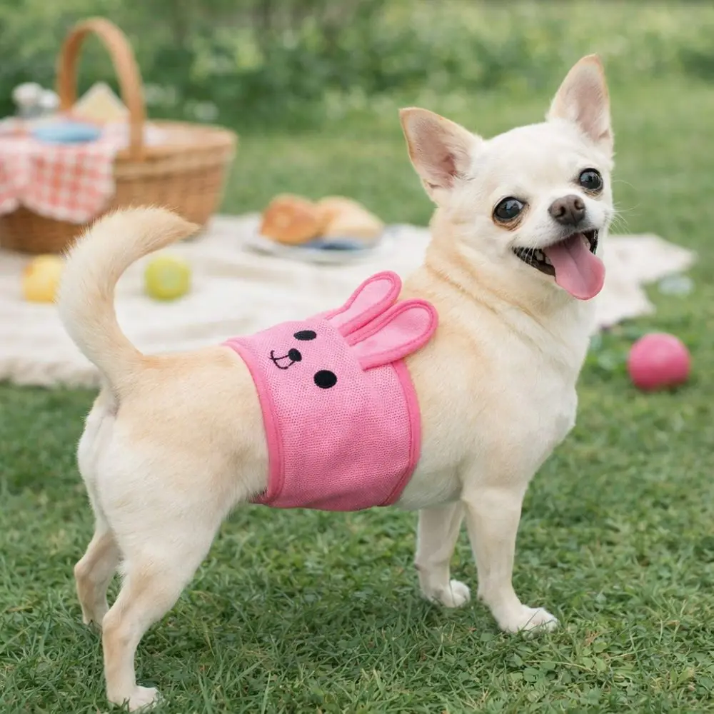 

Belly Band Adjustable Dog Physiological Pants Reusable Keep Warm Pet Diaper Pants Washable Thickened Dog Sanitary Pants Male Dog