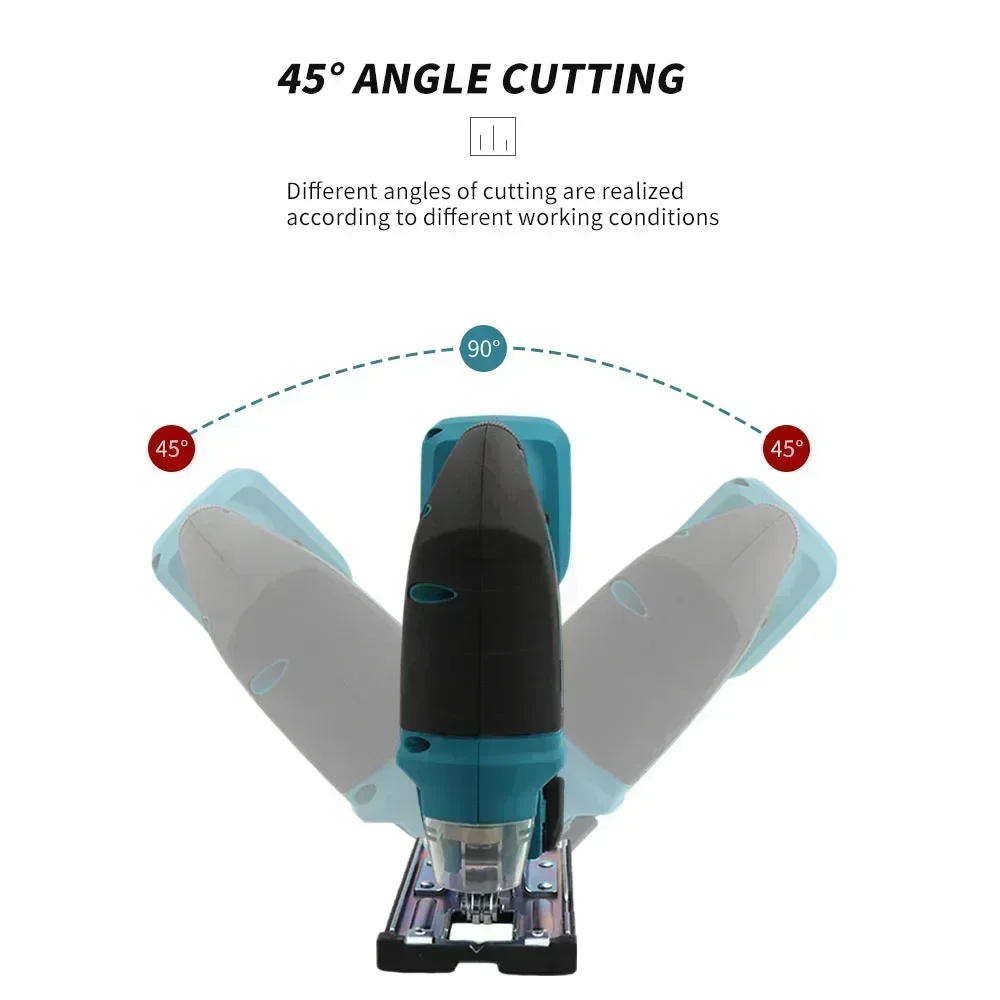 Makita DJV182Z 18V Brushless 340W Jigsaw Electric Jig with Saw Blade Jigsaw without Battery DJV182C ordless Barrel Handle