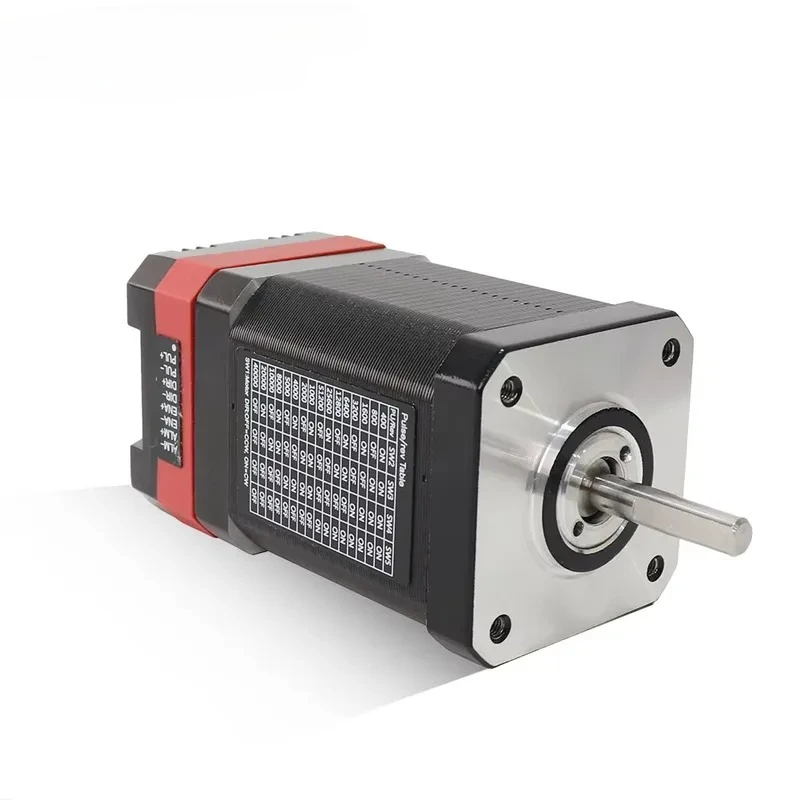 NEMA17 Stepper Motor with Driver 2.0A H60mm 70N.cm ESS42-P2X Servo Motor for CNC Worm Gear Edger 12v Stepper Motor