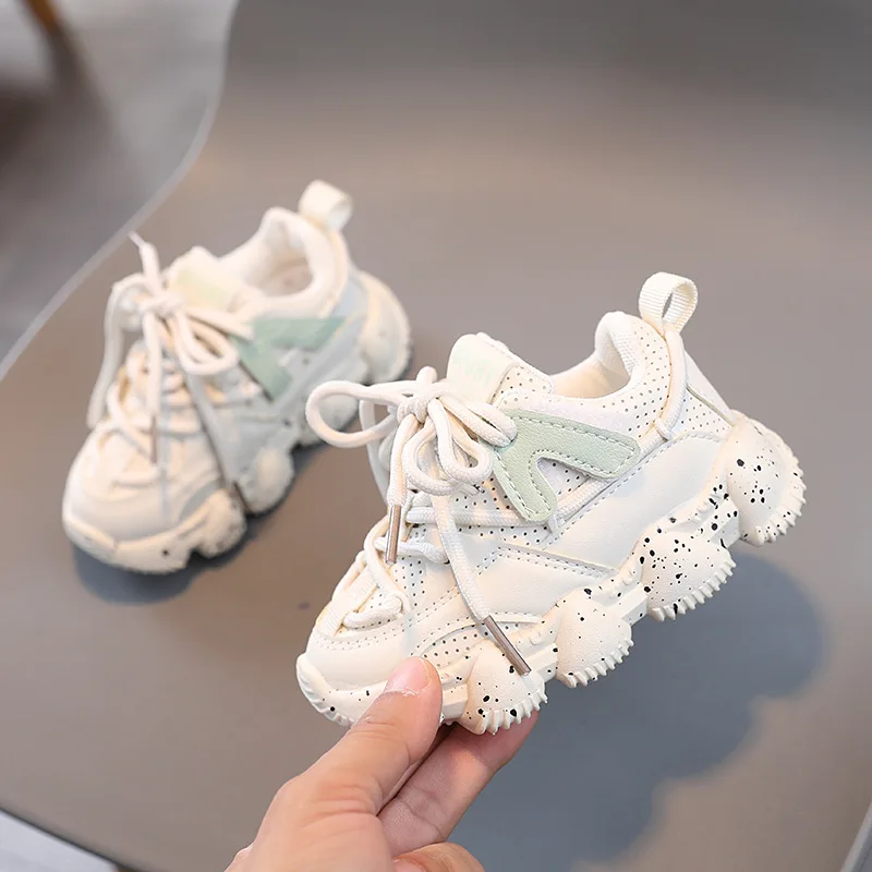Autumn Children Shoes for Girls Sports Shoes Boys Breathable Fashion Sneakers Kids Toddlers Soft Sole Running Shoes Size 21-30