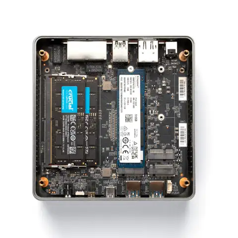 Maxtang AMD Ryzen 200 Series Mini PC con doble canal DDR5 hasta 96GB M.2 NVMe SSD compatible con pantallas HDMI DP USB4 para juegos