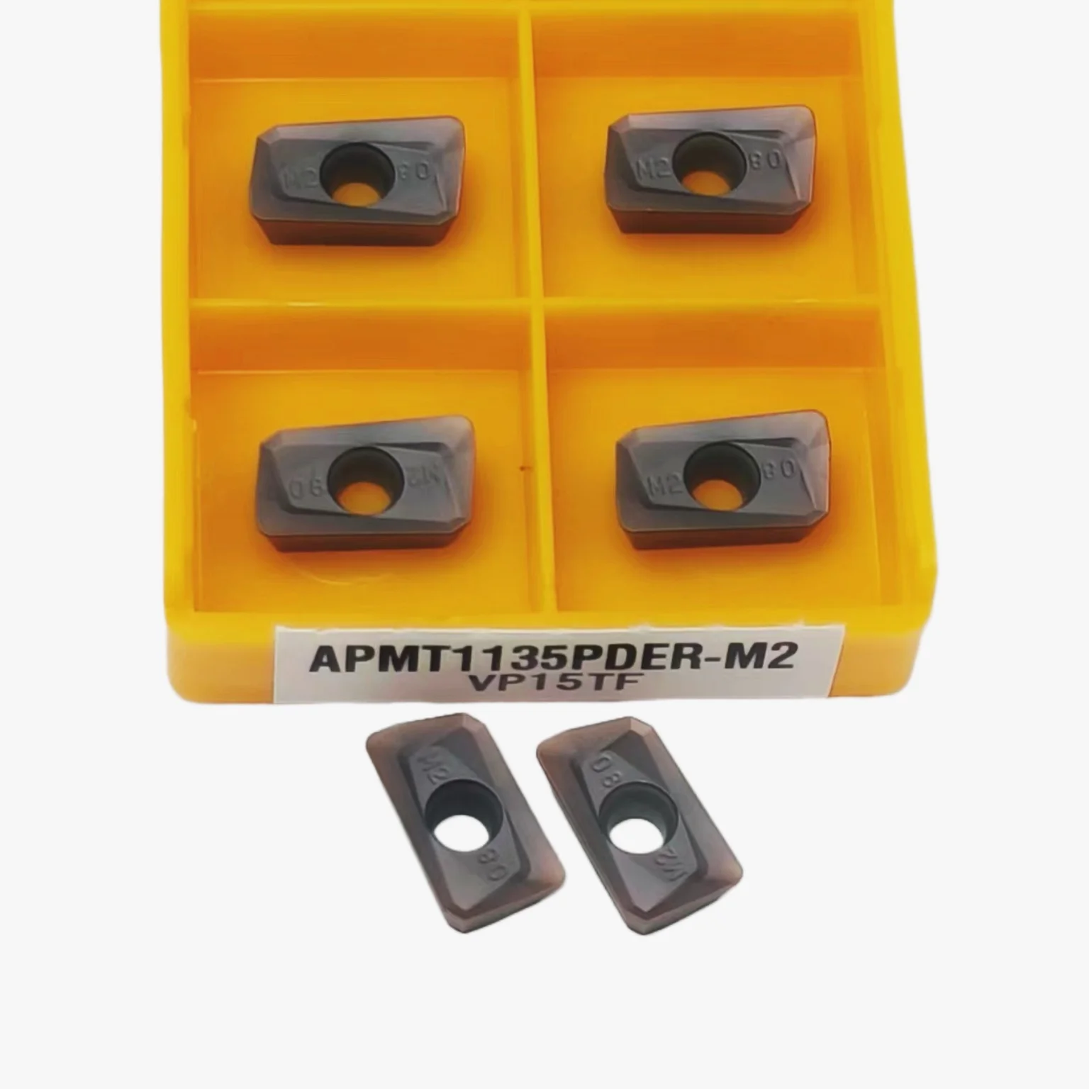 10PCS insert vvp15tf 100% asli APMT1135 insert VP15TF karbida sisipan APMT1135