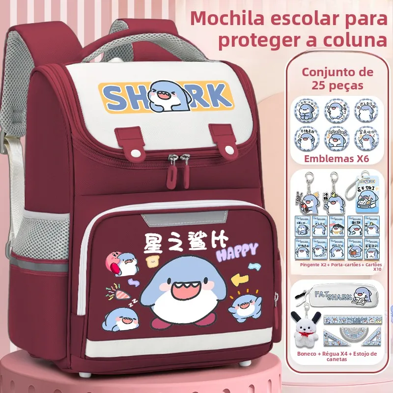 children's-large-capacity-backpack-school-bag-boys-girls-students-anti-exertion-spine-protection-cartoon-double-shoulder-bag