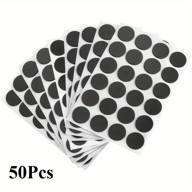 YITAPE 20/50pcs Self Adhesive Magnet Dots Round Handicraft Magnets with Adhesive Backing Flexible Magnetic Stickers
