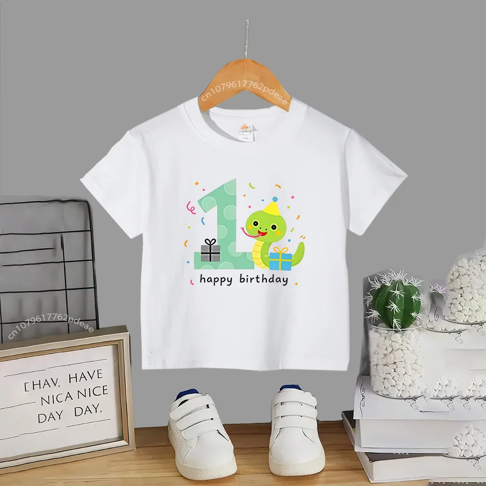Nickelodeon Nick Cartoon Animation Baumwoll-T-Shirt – Sommer-T-Shirt für Jungen und Mädchen, süß und cool – Geburtstagsgeschenk-Oberteil für Kinder