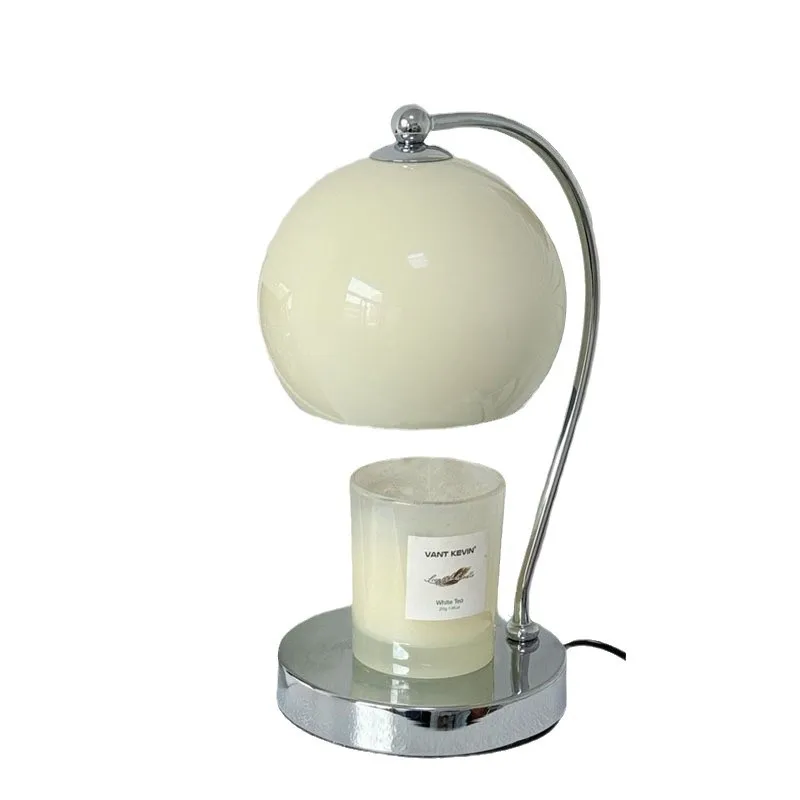 

Fireless aromatherapy wax melting lamp, French ornament bedside atmosphere candle aromatherapy night light