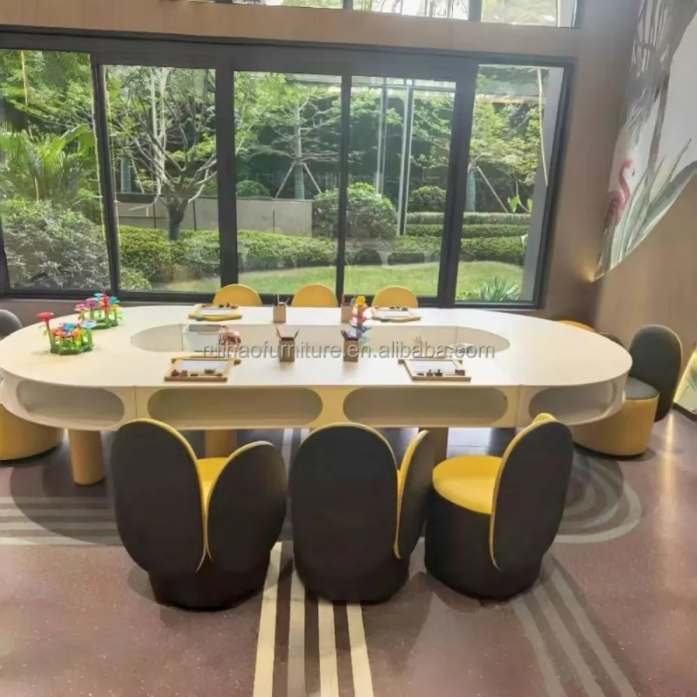 مجموعة أثاث مونتيسوري الخشبي للرعاية النهارية لرياض الأطفال ومدرسة الحضانة لمراكز رعاية الأطفال وطاولات الأطفال في مرحلة ما قبل المدرسة