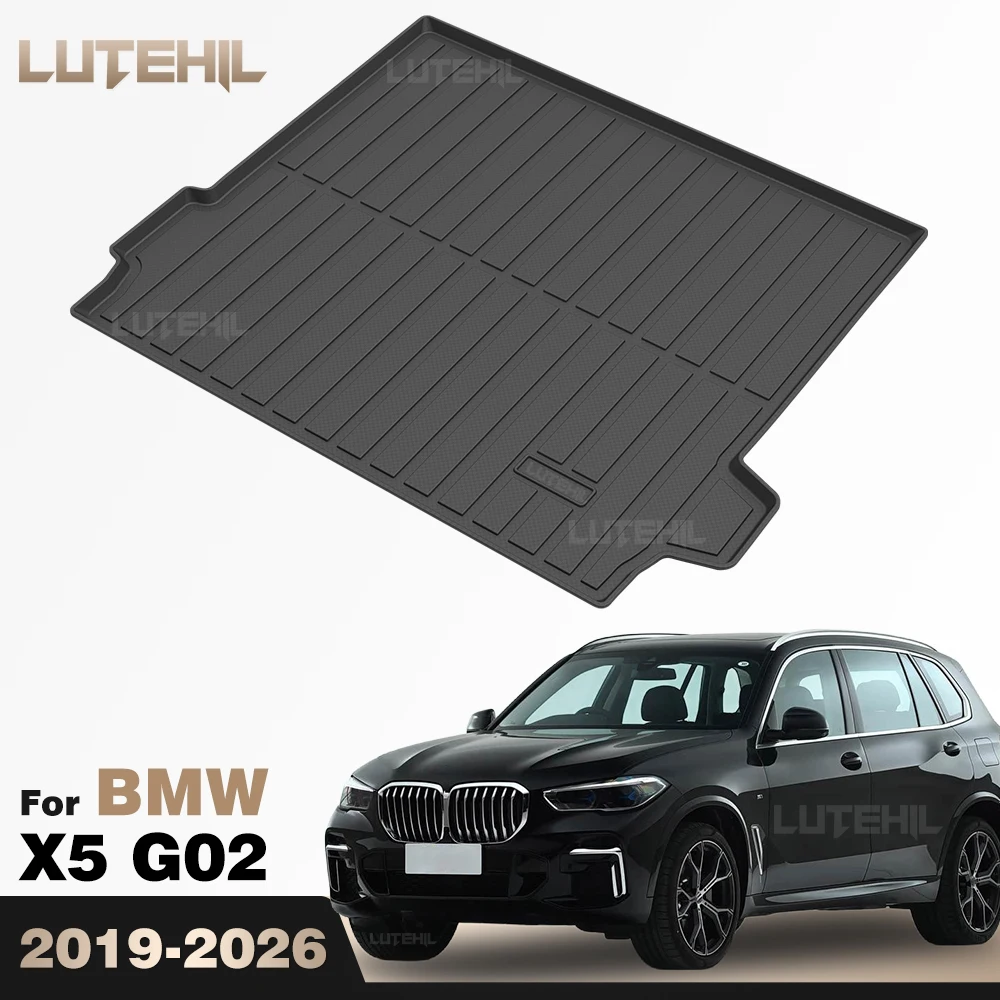 

Для BMW X5 G05 2019-2026 (2020, 2021, 2022, 2023, 2024, 2025) — Коврик в багажник из TPE, защитный вкладыш, водонепроницаемые аксессуары