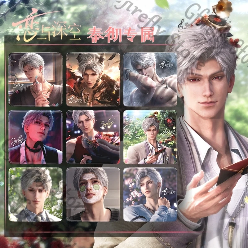 

Love and Deepspace Anime Sylus Collect Refrigerator Decorative Wall Show Garniture Fridge Magnet Souvenir Colleagues Gift