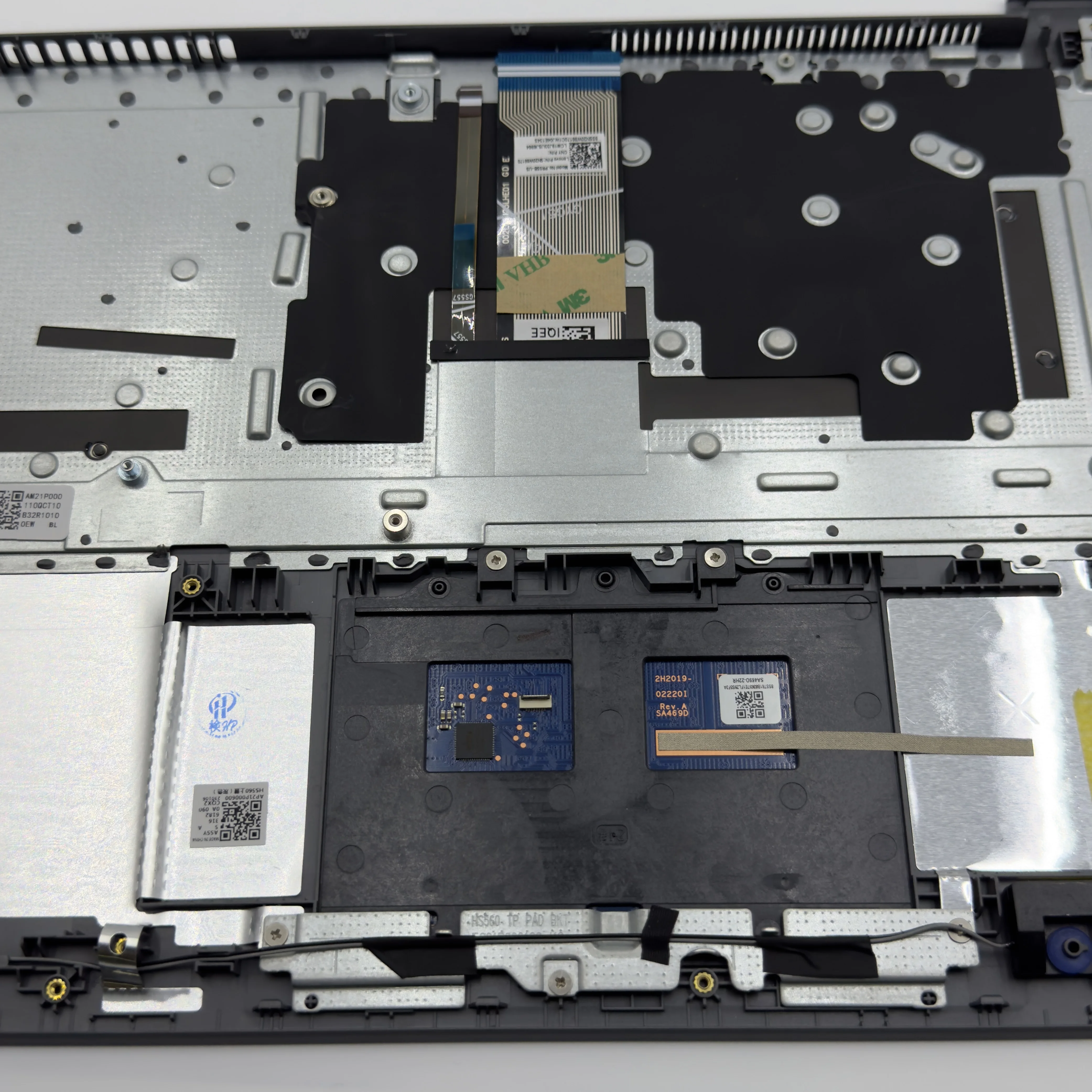 5CB1B65660 لينوفو ideapad 3-15ITL6 3-15ADA6 3-15ALC6 حافظة كمبيوتر محمول علوية الخلفية لوحة المفاتيح لوحة اللمس غطاء علوي للكمبيوتر المحمول