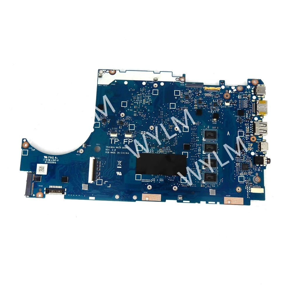 TP410UR i3/i5/i7 8th CPU 4G/8G RAM Mainboard For Asus VivoBook Flip 14 TP410U TP410UA TP410UF Q405UA Q405U Laptop Motherboard