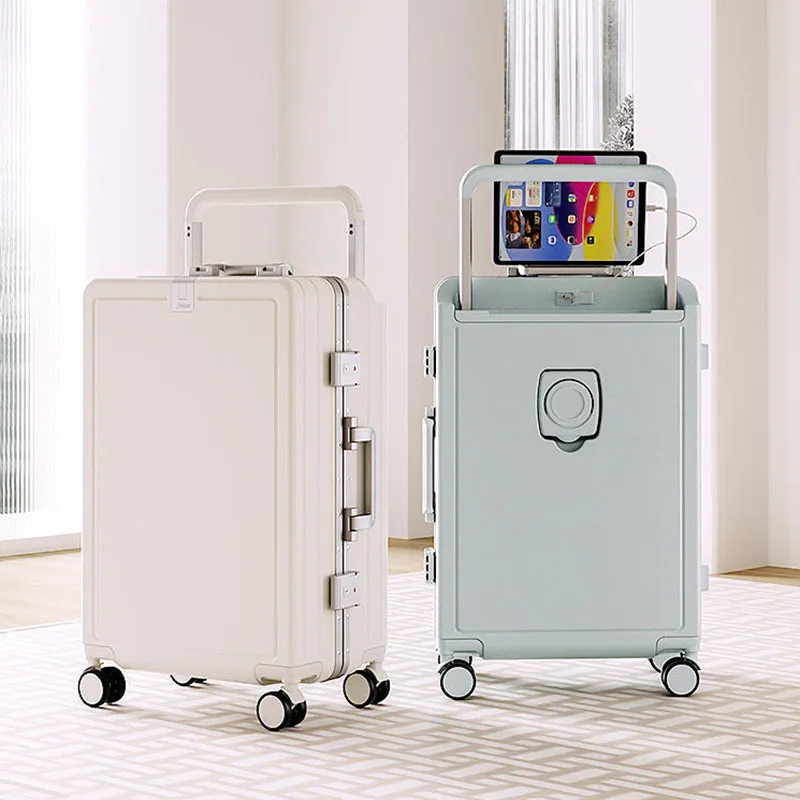 Wide drawbar luggage Female multi-function universal wheel Strong and durable 20 