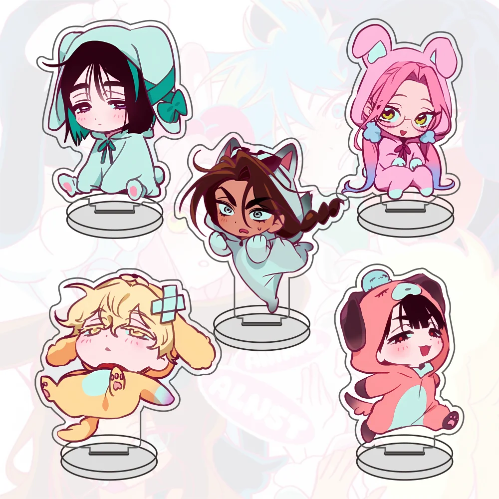 أنيمي الغريبة المرحلة سلاسل المفاتيح قلادة سيارة مفتاح سلسلة الاكريليك حامل MIZI SUA TILL IVAN HYUNA LUKA تأثيري اكسسوارات المشجعين الهدايا