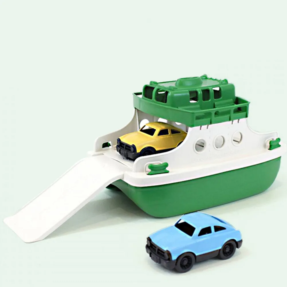 

1 Set Pull Back Vehicle Marine Transport Boat Interactive Educational Inertial Friction Powered Child Play Gift