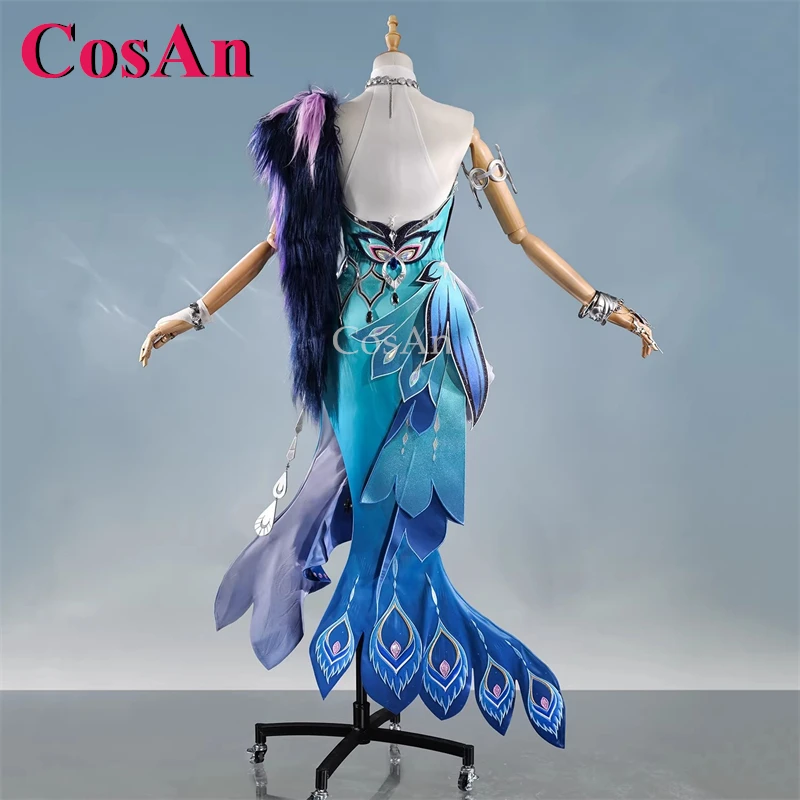 CosAn Hot Game Honkai: Star Rail Yao Guang Cosplay Costumes Sweet Elegant Uniform Dress Activity Party Role Play Clothing S-XXL - view 3