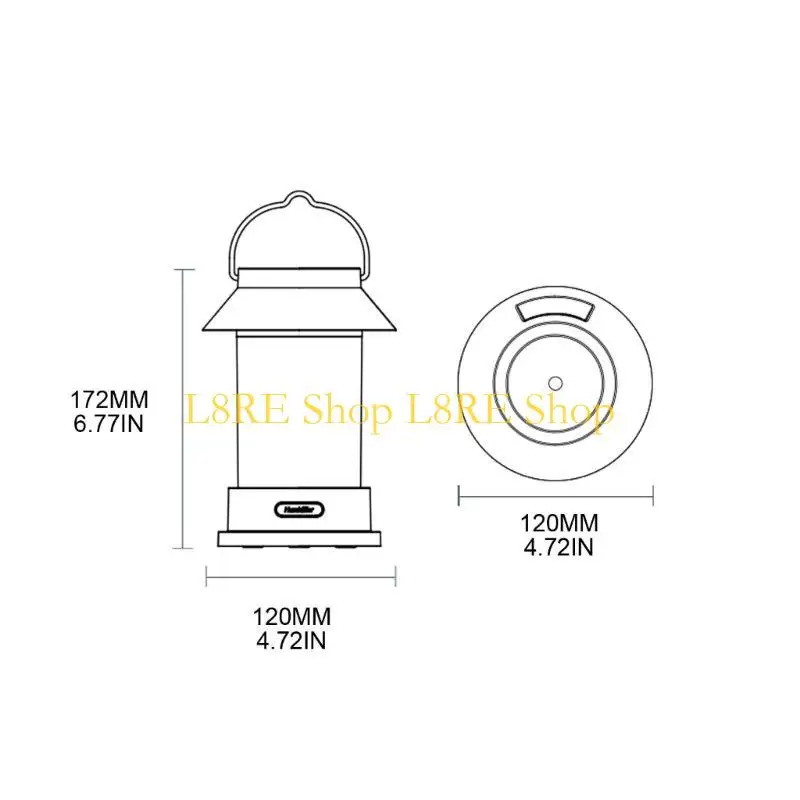 L8RE MINI COOL MISTIFIER Home Air Home Air Vaporizer Retro Lantern Aroma aroma diffuser