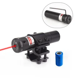 Red Dot Laser Sight with Barrel Mount and Picatinny Rail Mount Hunting and Fishing Laser Battery Included