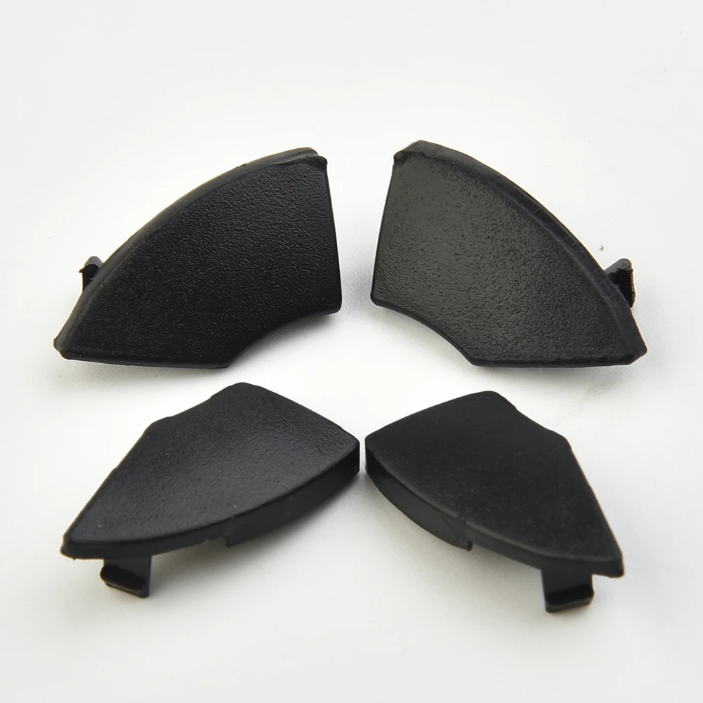 4pcs For Fiat 500cd Button Black Trim  For Mold Cover Removal Easy To Install Precision-Crafted Auto Interior Accessories