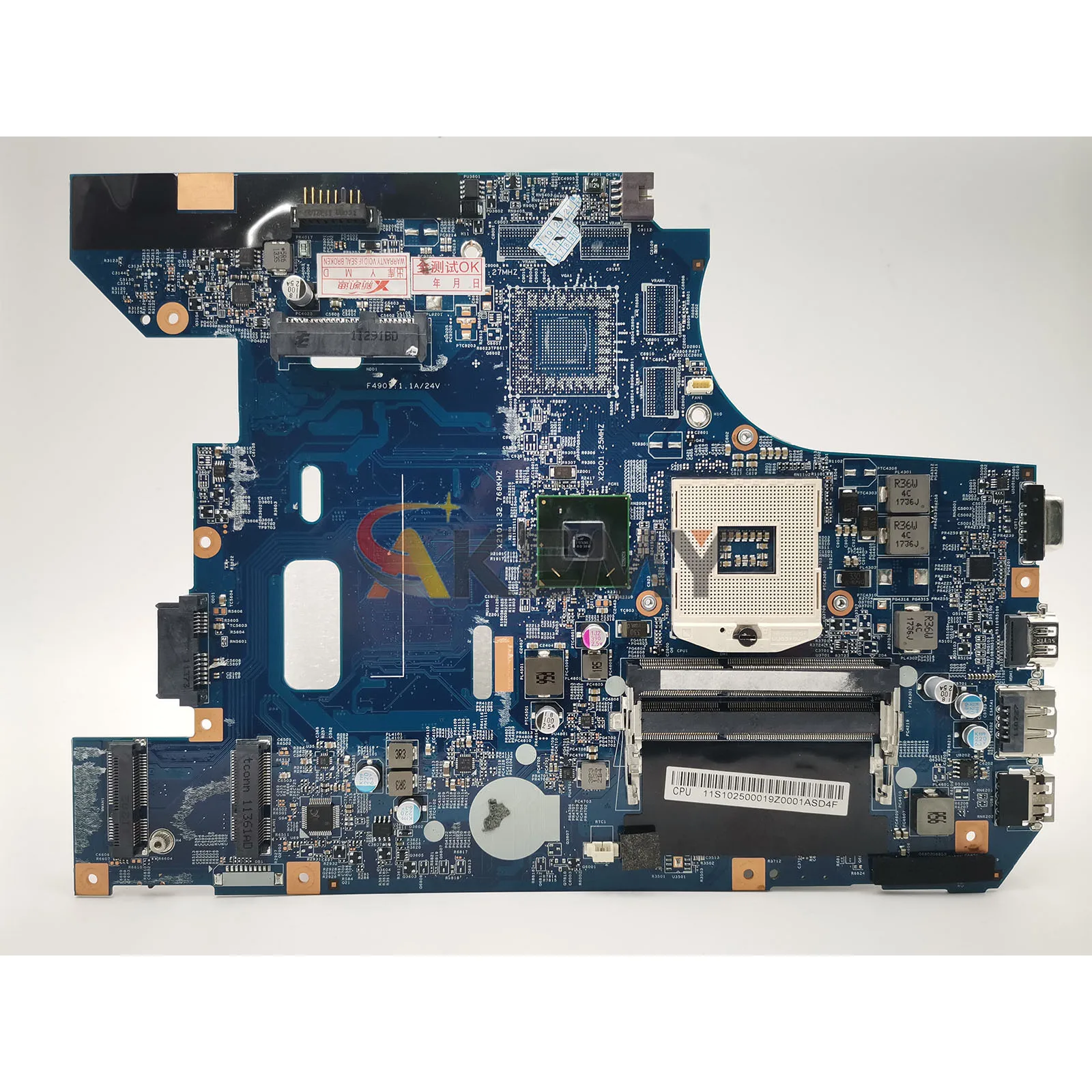 10290-2 레노버 B570 Z570 노트북 마더보드용 HM65 칩셋 DDR3 100% 완전 테스트됨