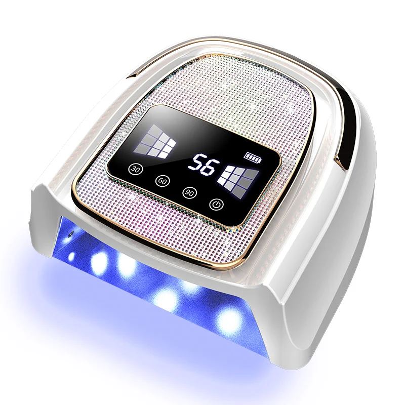 

High Power UV Light Emitting Diode - Wireless Dryer with Diamond Screen. Fast curing, perfect for traveling beauty technicians.